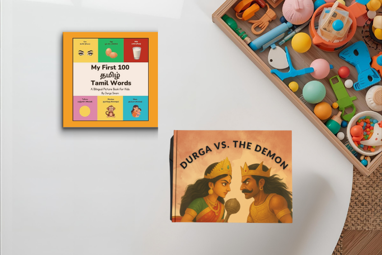 Bilingual Tamil children’s books and Hindu storybooks for kids – Vedha for Little Minds